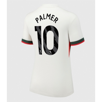 Chelsea Cole Palmer #10 Maglia Gara Trasferta Repliche 2025-26 Donna Maniche Corte